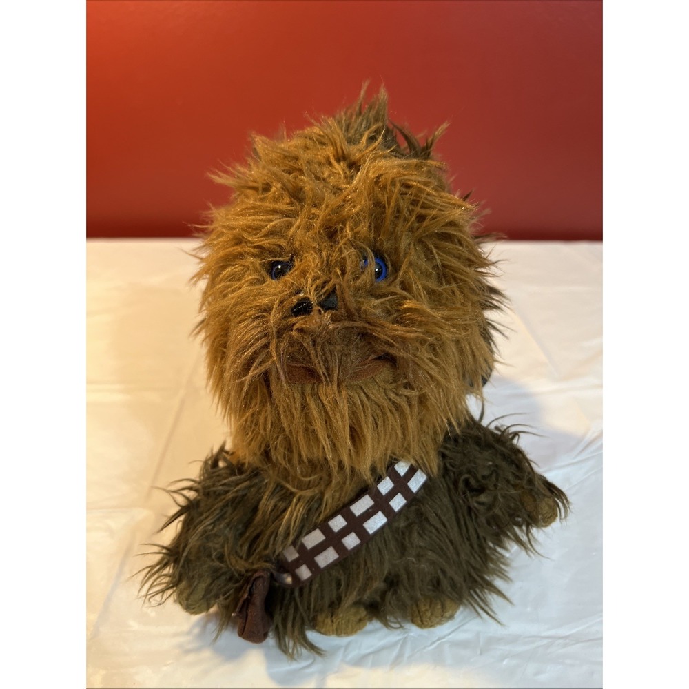 Lucas Film Starwars Chewbacca Mini Plush with Satchel Bag Blue eyes